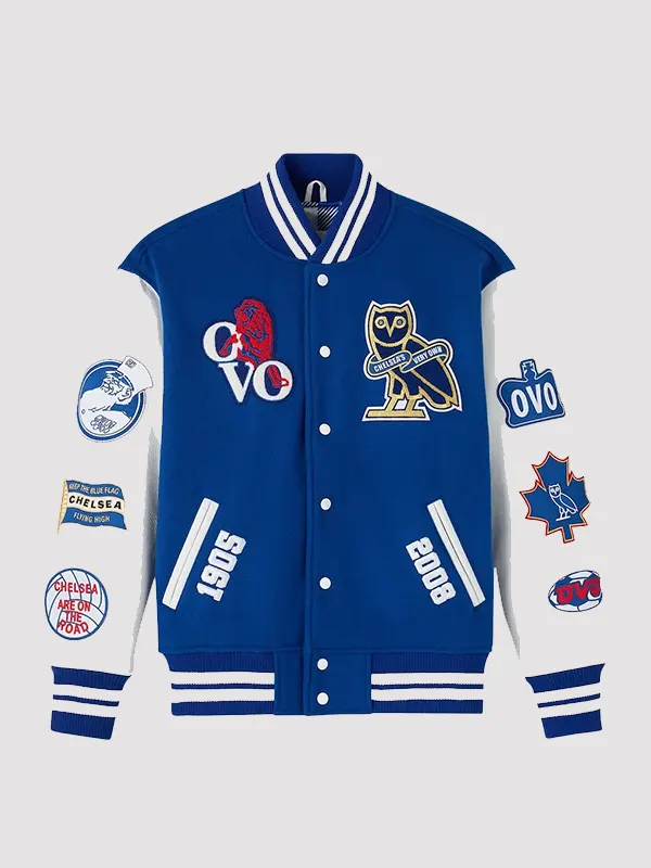  OVO x Chelsea FC Varsity Jacket - $180.00+