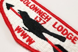 Vintage Colonneh Lodge 137 Long OA Order Arrow WWW Boy Scouts America Fl... - $11.69