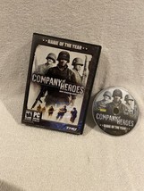 Company of Heroes PC DVD Game With Case - Tested - Works Great! - £9.36 GBP