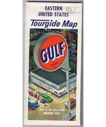 Gulf Oil Tourguide Roadmap Eastern United States 1963 - £7.63 GBP