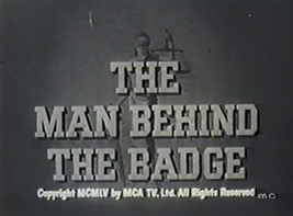 The Man Behind The Badge (1955) 20 Episodes (Updated) - £12.78 GBP
