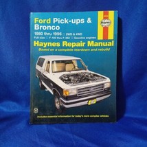 1980-1996 Ford F100 F150 F250 F350 Bronco Haynes Repair Service Manual 36058 - $40.19