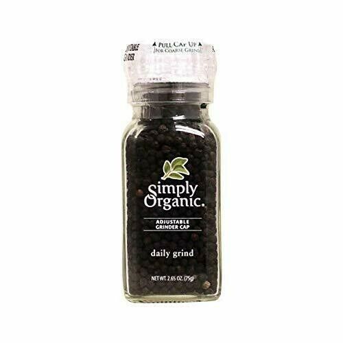 Primary image for Simply Organic Daily Grind Certified Organic Peppercorns, 2.65-Ounce Container