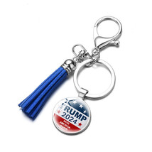 Trump 2024 Save America Again! Tassel Keychain  &quot;Fast Shipping&quot; - £2.35 GBP