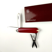 Vtg Victorinox Rostfrei Switzerland Mini Swiss Army 3 Multi-Tool Advert w/ Box - £7.07 GBP