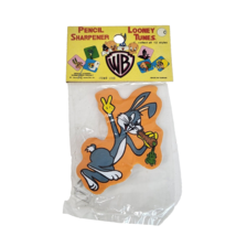 VINTAGE LOONEY TUNES PENCIL SHARPENER WARNER BROTHERS NOS NEW BUGS BUNNY... - $14.25