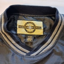 North End Hawkeye Food Distribution Men's Blue Sweater Jacket Employee Size XL image 3