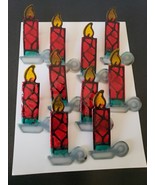 Vintage Targetti Candle Stick Christmas String LIght Reflectors Lot Of 1... - $39.60
