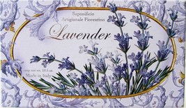 Saponificio Artigianale Fiorentino Lavender Italian Soap - 10.5 oz Large Bar - £20.77 GBP