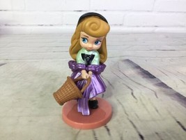 Disney Animators Aurora Sleeping Beauty Toddler Toy Figure Figurine Cake Topper - £6.49 GBP