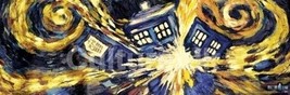 Doctor Who The Tardis Exploding 11 3/4 x 36 Horizontal Poster NEW ROLLED - £9.36 GBP