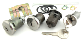 Ignition Door and Trunk Lock Set For  1966 Chevelle and 1966-1967 Chevy II Nova - £37.12 GBP