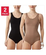 Layer Zero 32 Degrees Womens Bodysuit Black Tan 2-Pack Seamless Tagless ... - $752.30 MXN