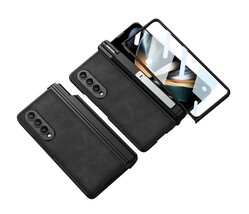 for Samsung Galaxy Z Fold4 Leather Case with S Pen Holder - $2,733.38 MXN