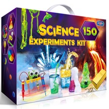 150 Experiments Science Kits For Kids Age 6-8-10-12-14, Stem Project Educational - £37.51 GBP