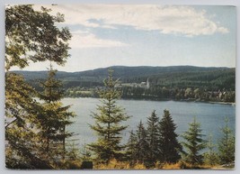 Scenic View Of Titisee Lake Black Forest Germany Real Photo Vintage Postcard - $14.45