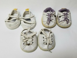 Build a Bear Workshop Shoes Sneakers Sandals Slip-On White - £23.75 GBP