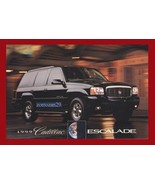 1999 CADILLAC ESCALADE VINTAGE COLOR POSTCARD - USA - EXCELLENT ORIGINAL !! - $10.22 CAD