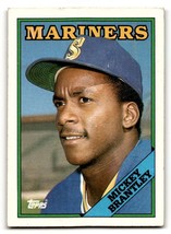 1988 Topps #687 Mickey Brantley    Seattle Mariners Baseball Cards NM N ID:61352 - £1.34 GBP