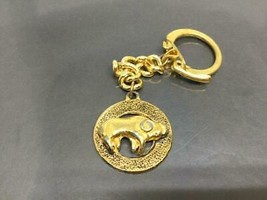 Vintage Zodiac Sign Keyring ARIES Keychain Ancien Porte-Clés Zodiaque BÉLIER - £6.77 GBP