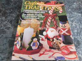 Crafting Traditions Magazine July August 1999 Birdhouse Button Covers - £2.38 GBP