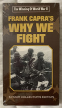 Frank Capra&#39;s Why We Fight VHS World War II 6 Hour Collectors Edition Ne... - £7.21 GBP