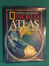 NATIONAL GEOGRAPHIC WORLD ATLAS for YOUNG EXPLORERS - Hardcover - Free Ship - £9.55 GBP