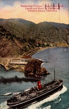 Vintage Postcard-1923-Catalina Island California Steamship Avalon-bk29 - £3.95 GBP
