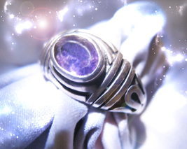 HAUNTED RING QUEEN OF THE NIGHT POWERS WHILE SLEEPING MAGICK HIGHEST LIGHT image 2