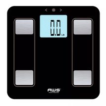 American Weigh Scales Genius 550Lbs Bmi Bathroom ScaleBlack550Lbs - $58.96