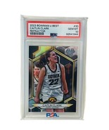 Caitlin Clark PSA 10 Rookie RC 2023 Bowman U Best Refractor LOW POP #30 ... - $1,237.50