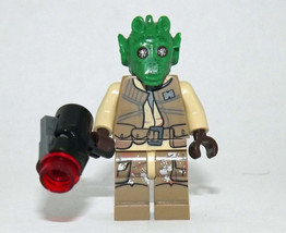 Building Toy Rodian Greedo Rebel soldier Star Wars Minifigure US Toys - £5.27 GBP