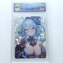 Furina ZP Waifu Anime Trading Card Encased Mu Kan Cloud Goddess Story SLAB - $278.56 MXN