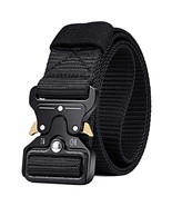 Large Size Tactical Belt for Men Military Style Work Hiking Riggers 66 in - £24.47 GBP