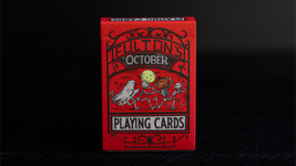 FULTON&#39;S October Red Edition Playing Cards - £14.72 GBP