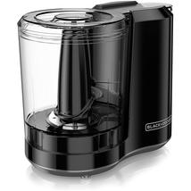 Black + Decker - One Touch Chopper with 3 Cup Capacity, 175W, Black - £23.92 GBP