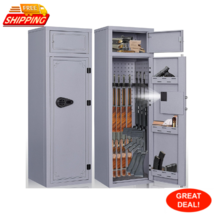 10-12 Gun Rifle Safe Guun Safes For Home Rifles And Pistols Large Unassembled - £202.34 GBP