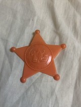 Vintage Sheriff Deputy Badge Plastic Children’s Toy  Hong Kong - £4.65 GBP