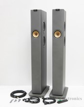 KEF LS60 Wireless Tower Speakers - Gray (Pair) image 1