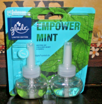 Glade PlugIns Scented Oil Refills EMPOWER MINT  1 Pack = 2 refills - £6.02 GBP