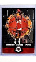 2019 2019-20 Panini Mosaic Jam Masters #12 Dominique Wilkins HOF Atlanta Hawks - £1.55 GBP