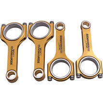 Titanizing Connecting Rods+ARP2000 Bolts Kit for Mazda Miata MX5 B6 BP 133mm - $406.89