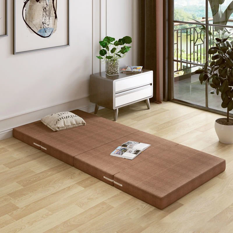 Folding Floor Mattress High Elasticity Memory Sponge Lazy Tatami Yoga Mat for - £80.95 GBP+