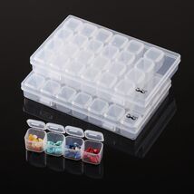 Mr. Pen- Diamond Painting Bead Storage Containers 28 Grids (2 Pack) 160p... - $15.84