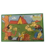 Jaymar Popeye Picture Puzzle Vintage Over 100 Pieces Olive Oyl Picnic 5-... - £15.75 GBP