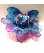 Build A Bear Butterfly Princess Fairy Dress with Wings. Pink, Purple, Blue - $20.22 CAD