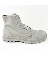 Palladium Pampa Hi Vapor Black Gray Mens Combat Boots 02352 022 - $85.50 CAD