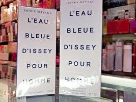 L&#39;eau Bleue D&#39;issey Pour Homme by Issey Miyake 2.5 oz OR 4.2 oz EDT for ... - £67.77 GBP+