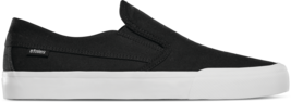 MENS ETNIES LANGSTON SKATEBOARDING SHOES NIB BLACK WHITE GUM  - $22.49