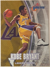 Kobe Bryant 2000-01 Fleer Game Time Gold Holo Foil Card #3 (Los Angeles Lakers) - £30.26 GBP